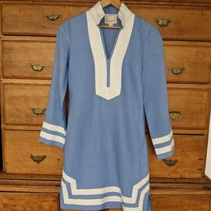 Sail to Sable Linen Tunic Dress: XXS